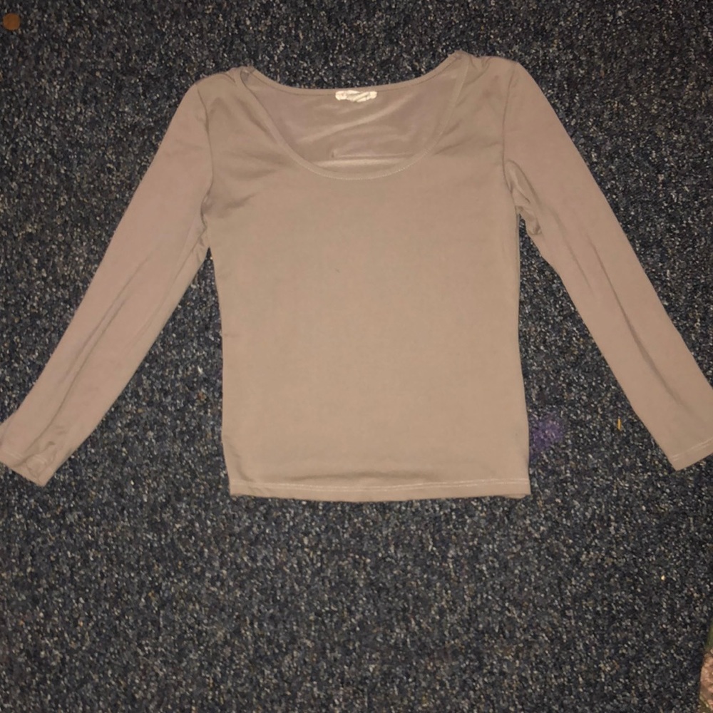 Tan long sleeve